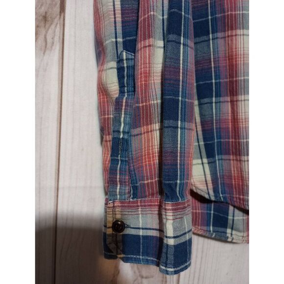 Gap Shirt Men's Medium Flannel Button Front Long Sleeve - Picture 4 of 8